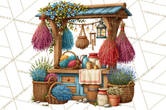 Christmas Farmers Market PNG Illustrations Product Image 3