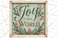 Farmhouse Christmas Signs PNG Product Image 3