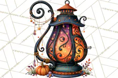 Halloween Floral Clipart PNG Spooky Flowers Images Product Image 3