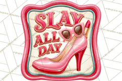 Girl Power Retro Diner Sign PNG Clipart Product Image 3
