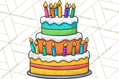 Birthday Party Clipart PNG Graphics, Birthday PNG Product Image 2