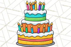 Birthday Party Clipart PNG Graphics, Birthday PNG Product Image 2