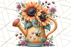 Small Town Summer Clipart PNG Scenes Product Image 3