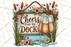 Lake Life Booze Clipart PNG Product Image 4