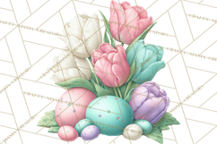 Easter Egg Hunt Clipart, Easter PNG, Sublimation Designs Product Image 3