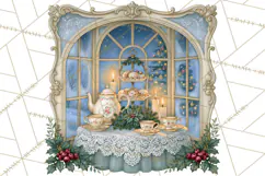 Christmas Through The Window PNG Clipart Product Image 4