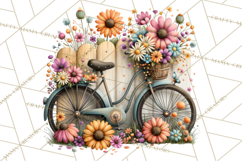 Small Town Summer Clipart PNG Scenes Product Image 4