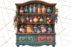 Witch Psychic Gothic Supernatural Clipart PNG Product Image 4