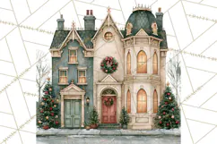 Christmas Through The Window PNG Clipart Product Image 5