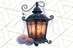 Halloween Graveyard Clipart PNG Product Image 5