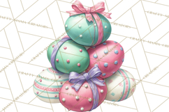 Easter Egg Hunt Clipart, Easter PNG, Sublimation Designs Product Image 4