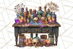 Witch Psychic Gothic Supernatural Clipart PNG Product Image 2