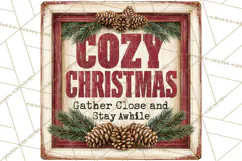 Farmhouse Christmas Signs PNG Product Image 2