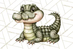 Safari Clipart African Animals Watercolor PNG Product Image 2