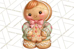 Gingerbread People Clipart, Gingerbread People Product Image 2