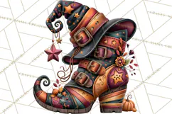 Halloween Floral Clipart PNG Spooky Flowers Images Product Image 2
