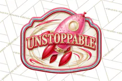 Girl Power Retro Diner Sign PNG Clipart Product Image 5