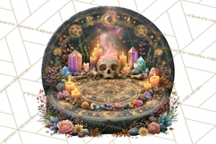 Witch Psychic Gothic Supernatural Clipart PNG Product Image 2