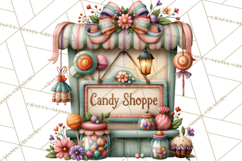 Small Town Summer Clipart PNG Scenes Product Image 2