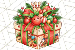 Sports & Occupations Christmas Gifts Clipart Product Image 2