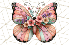 Inspirational Butterfly Sign Clipart PNG Product Image 2