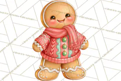 Gingerbread People Clipart, Gingerbread People Product Image 3