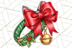 Christmas Cat Clipart PNG, Funny Kitten Christmas Product Image 3