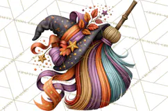 Halloween Floral Clipart PNG Spooky Flowers Images Product Image 3