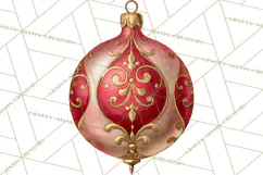 Vintage Farmhouse Christmas Decor PNG Product Image 3