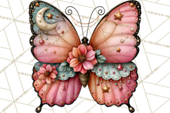 Inspirational Butterfly Sign Clipart PNG Product Image 3