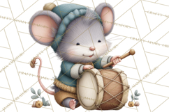 Mischievous Mouse Occupation Clipart PNG Product Image 2