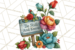 Heartfelt Inspirational Floral PNG Clipart Product Image 3