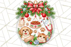 Sports Occupation Christmas Ornaments PNG Clipartt Product Image 3