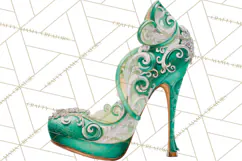 Glam High Heel Shoes PNG Clipart Luxury Fashion Heels Product Image 3