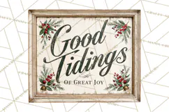 Farmhouse Christmas Signs PNG Product Image 4