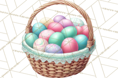 Easter Egg Hunt Clipart, Easter PNG, Sublimation Designs Product Image 3