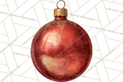 Vintage Farmhouse Christmas Decor PNG Product Image 4