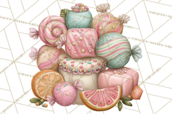 Milk Cookies Candy Chocolate Dessert Clipart PNG Product Image 3
