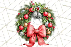 Christmas Cat Clipart PNG, Funny Kitten Christmas Product Image 4