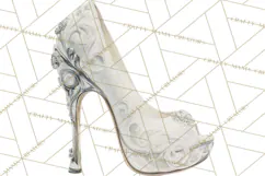 Glam High Heel Shoes PNG Clipart Luxury Fashion Heels Product Image 4