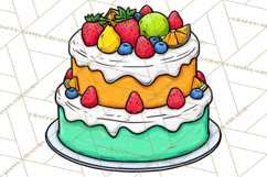 Birthday Party Clipart PNG Graphics, Birthday PNG Product Image 4