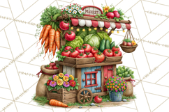 Christmas Farmers Market PNG Illustrations Product Image 5