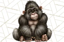 Safari Clipart African Animals Watercolor PNG Product Image 5
