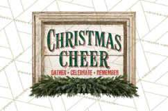 Farmhouse Christmas Signs PNG Product Image 5