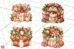 Sports & Occupations Christmas Gifts Clipart Product Image 1