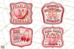 Girl Power Retro Diner Sign PNG Clipart Product Image 1