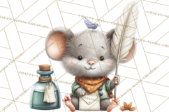 Mischievous Mouse Occupation Clipart PNG Product Image 5