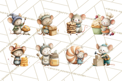 Mischievous Mouse Occupation Clipart PNG Product Image 5