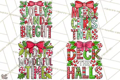 Whimsical Christmas Shirt Graphic PNG Holiday Doodle Quote Product Image 1