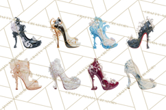 Glam High Heel Shoes PNG Clipart Luxury Fashion Heels Product Image 5